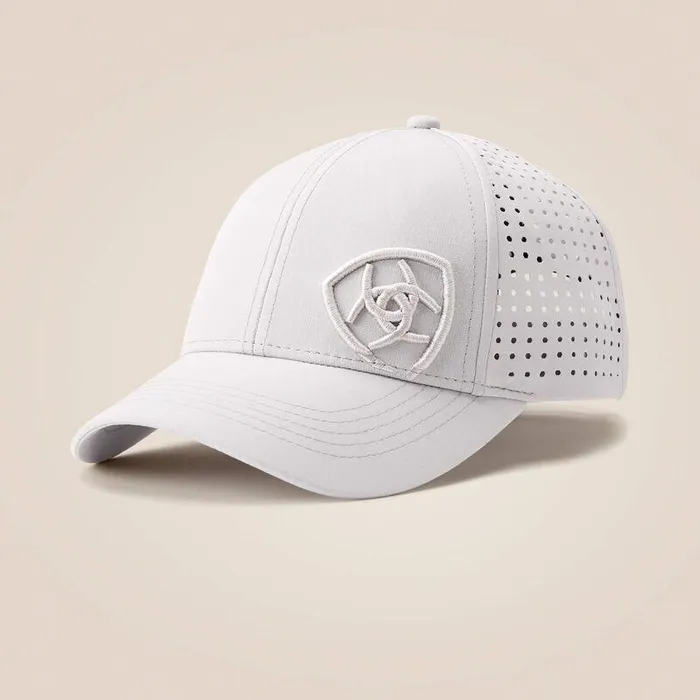 Women Hats and Caps Ariat Tri Factor Cap Silver Grey