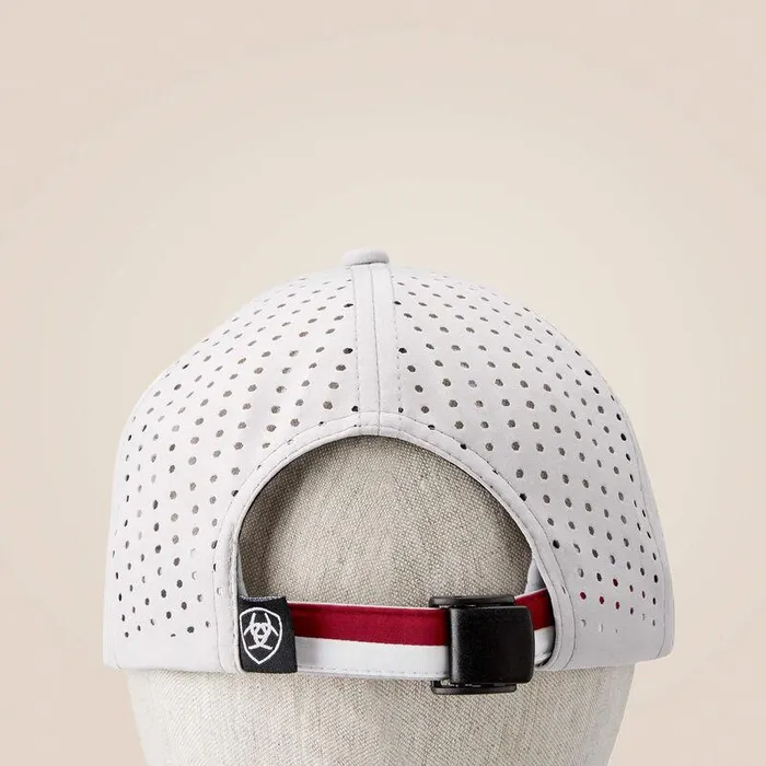 Women Hats and Caps Ariat Tri Factor Cap Silver Grey