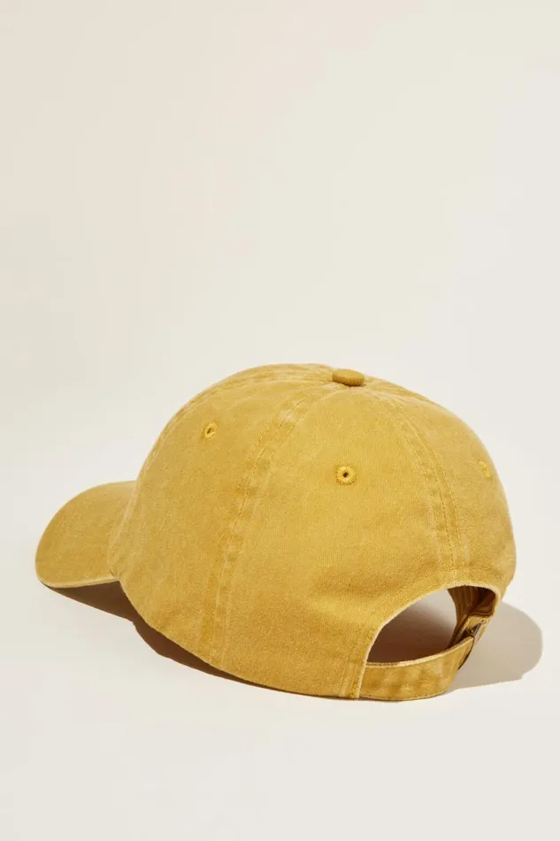 Women Hats Cotton On Classic Dad Cap Sunday Leisure Clubmustard