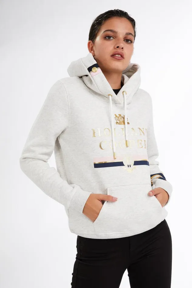 Women HC Heritage Hoodie Grey Holland Cooper Hoodies