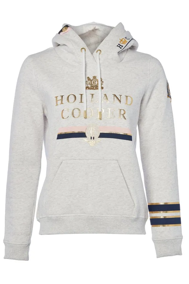 Women HC Heritage Hoodie Grey Holland Cooper Hoodies