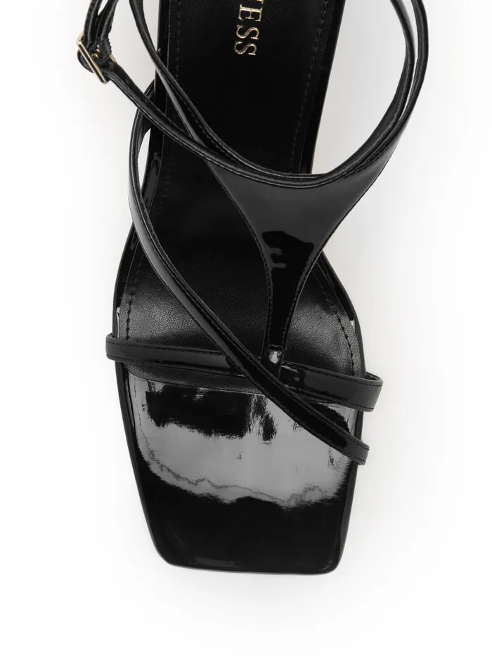 Women Heels GUESS Black Kanai Block High Heels Women Heels GUESS Black Kanai Block High Heels