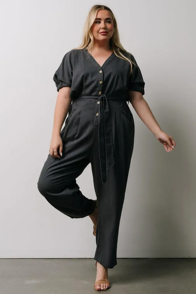 Women Heidi Jumpsuit Dark Slate Baltic Born Jumpsuits and Rompers
