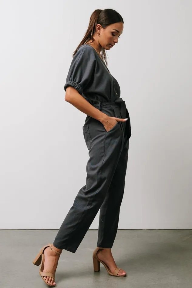 Women Heidi Jumpsuit Dark Slate Baltic Born Jumpsuits and Rompers