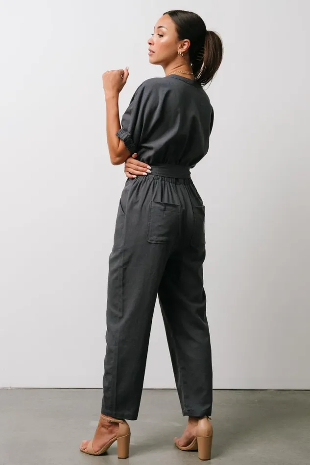 Women Heidi Jumpsuit Dark Slate Baltic Born Jumpsuits and Rompers