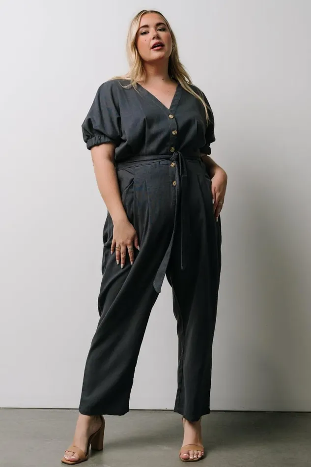 Women Heidi Jumpsuit Dark Slate Baltic Born Jumpsuits and Rompers