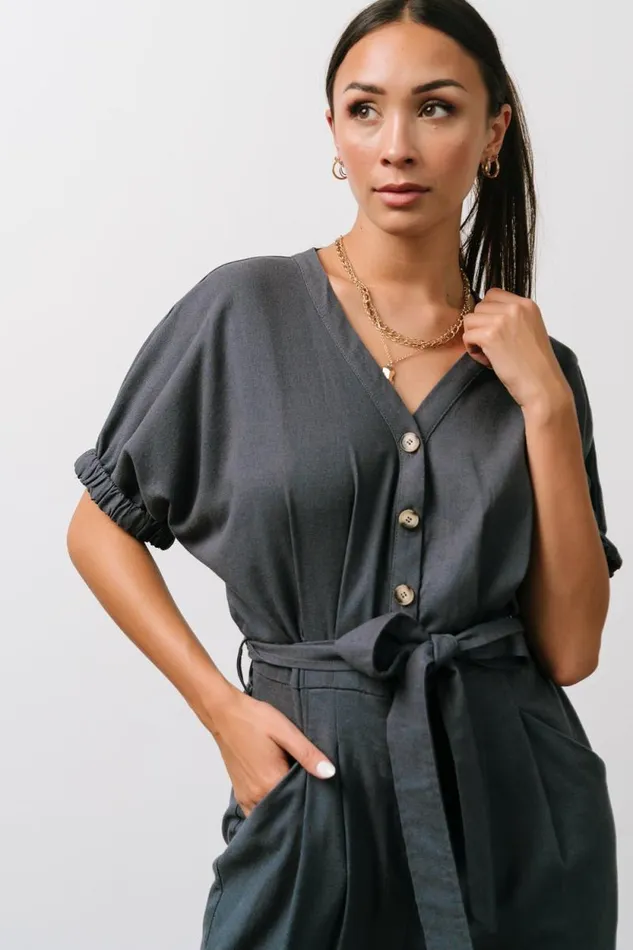 Women Heidi Jumpsuit Dark Slate Baltic Born Jumpsuits and Rompers