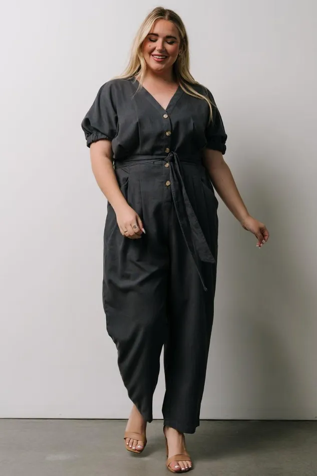Women Heidi Jumpsuit Dark Slate Baltic Born Jumpsuits and Rompers