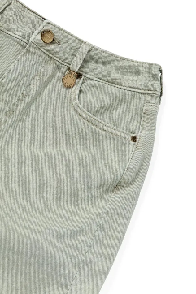Women High Rise Denim Short Sage Holland Cooper Shorts
