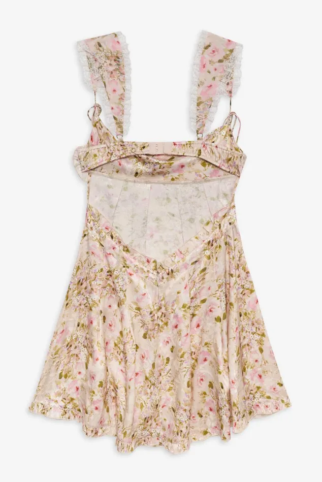 Women Holland Mini Dress Neutral For Love and Lemons Dresses Women Holland Mini Dress Neutral For Love and Lemons Dresses