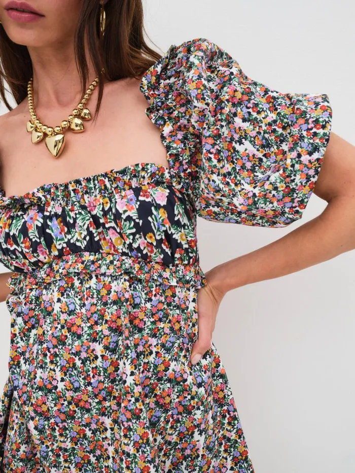 Women Hudson Mini Dress Multi For Love and Lemons Dresses
