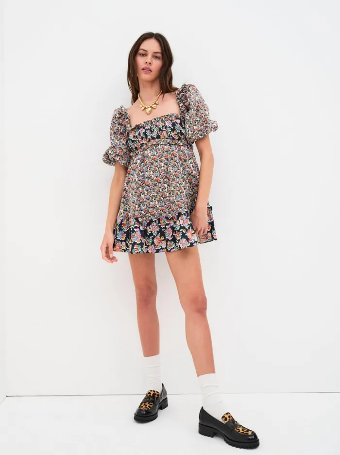 Women Hudson Mini Dress Multi For Love and Lemons Dresses