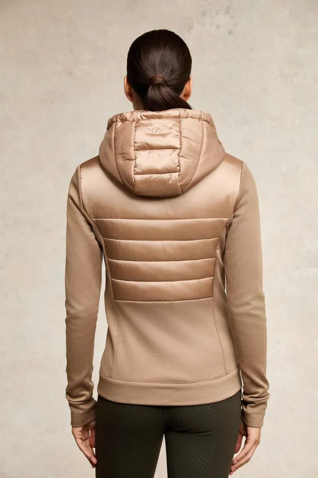 Women Hybrid Shell Jacket Cappuccino Holland Cooper Jackets