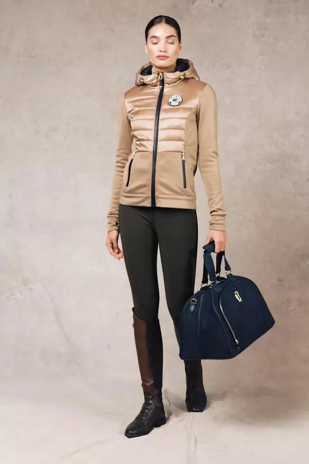 Women Hybrid Shell Jacket Cappuccino Holland Cooper Jackets