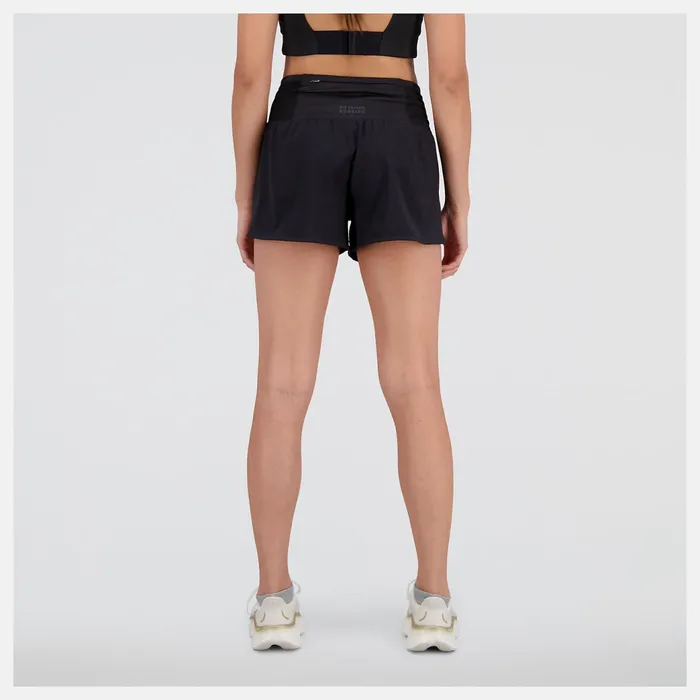Women Impact Run Luminous 3 Inch Short Black New Balance Shorts Women Impact Run Luminous 3 Inch Short Black New Balance Shorts