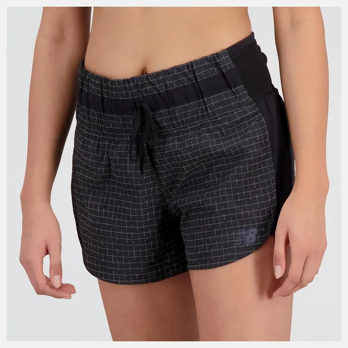 Women Impact Run Luminous 3 Inch Short Black New Balance Shorts Women Impact Run Luminous 3 Inch Short Black New Balance Shorts
