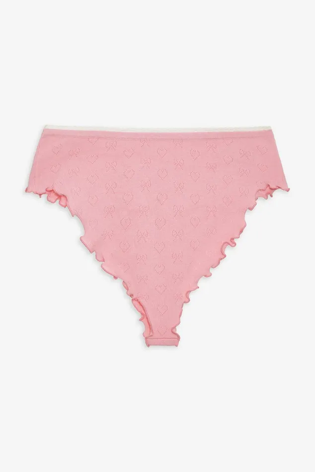 Women Isabel Knit Short Pink For Love and Lemons Lingerie Women Isabel Knit Short Pink For Love and Lemons Lingerie