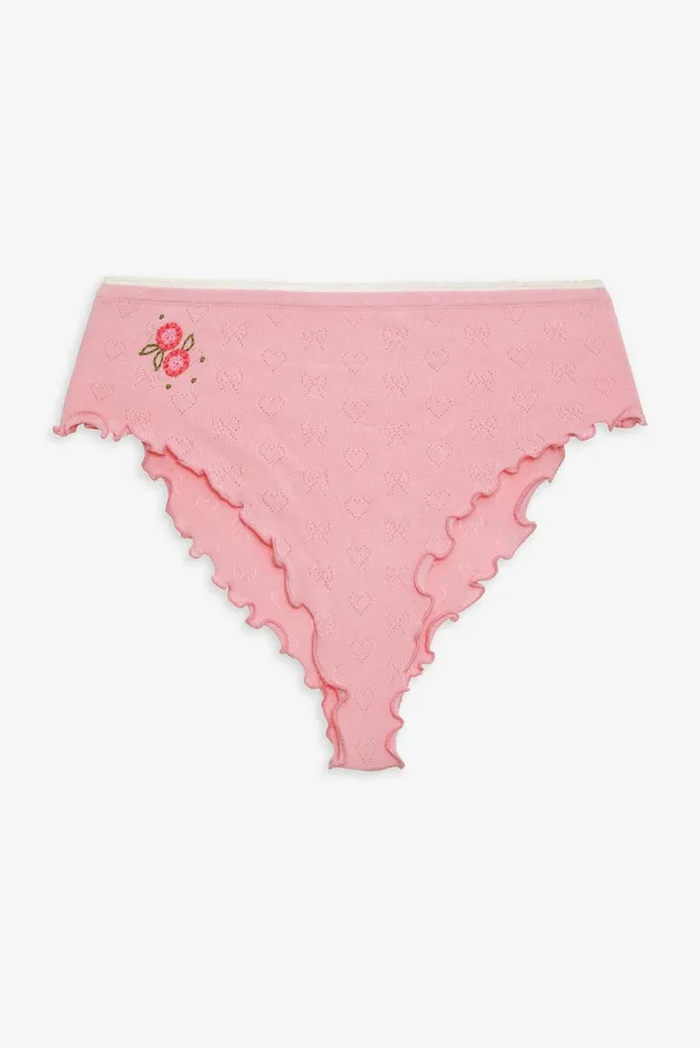 Women Isabel Knit Short Pink For Love and Lemons Lingerie Women Isabel Knit Short Pink For Love and Lemons Lingerie