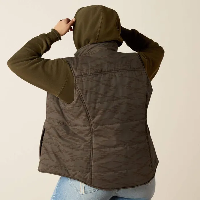 Women Jackets and Vests Ariat Grizzly Quilted Vest Banyan Bark Women Jackets and Vests Ariat Grizzly Quilted Vest Banyan Bark