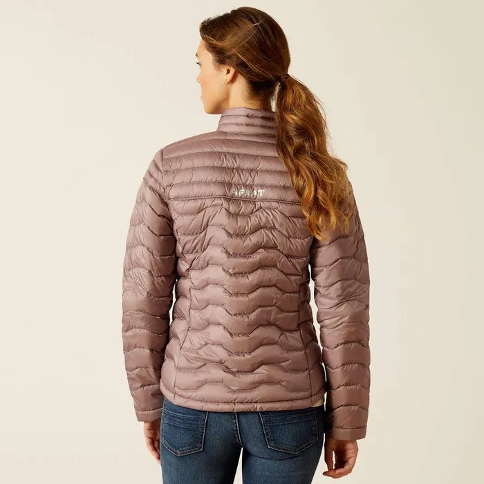 Women Jackets and Vests Ariat Ideal Down Jacket Purple Dove Women Jackets and Vests Ariat Ideal Down Jacket Purple Dove