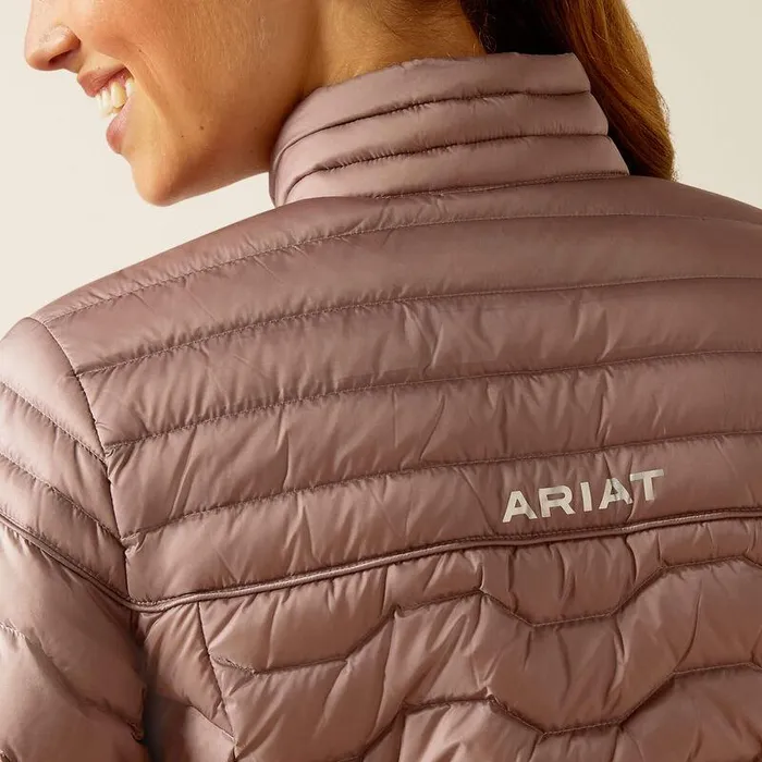 Women Jackets and Vests Ariat Ideal Down Jacket Purple Dove Women Jackets and Vests Ariat Ideal Down Jacket Purple Dove