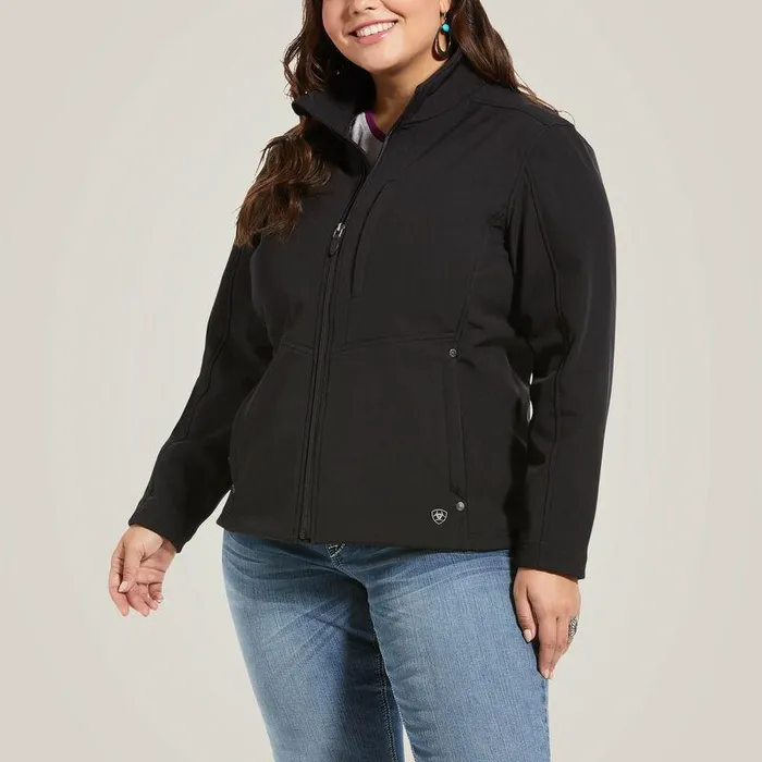 Women Jackets and Vests Ariat Softshell Jacket Black Women Jackets and Vests Ariat Softshell Jacket Black