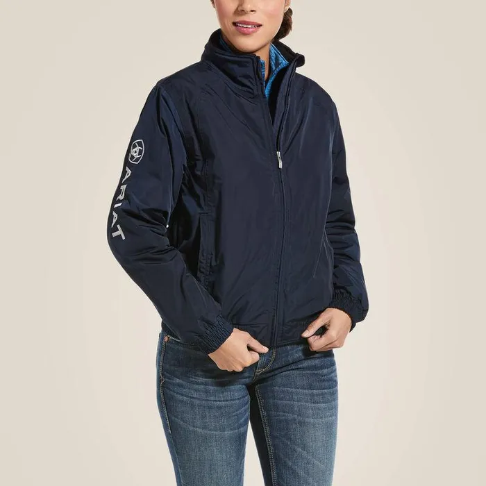 Women Jackets and Vests Ariat Stable Jacket Navy