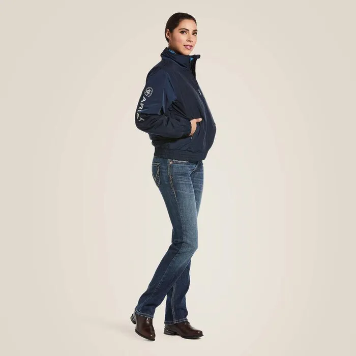 Women Jackets and Vests Ariat Stable Jacket Navy