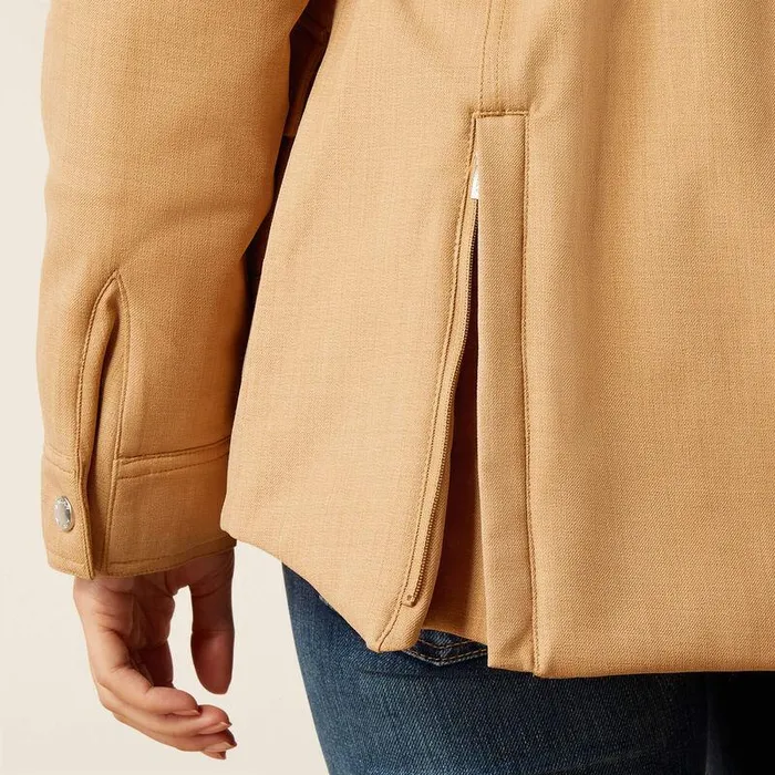 Women Jackets and Vests Ariat Sterling Waterproof Insulated Parka Tannin