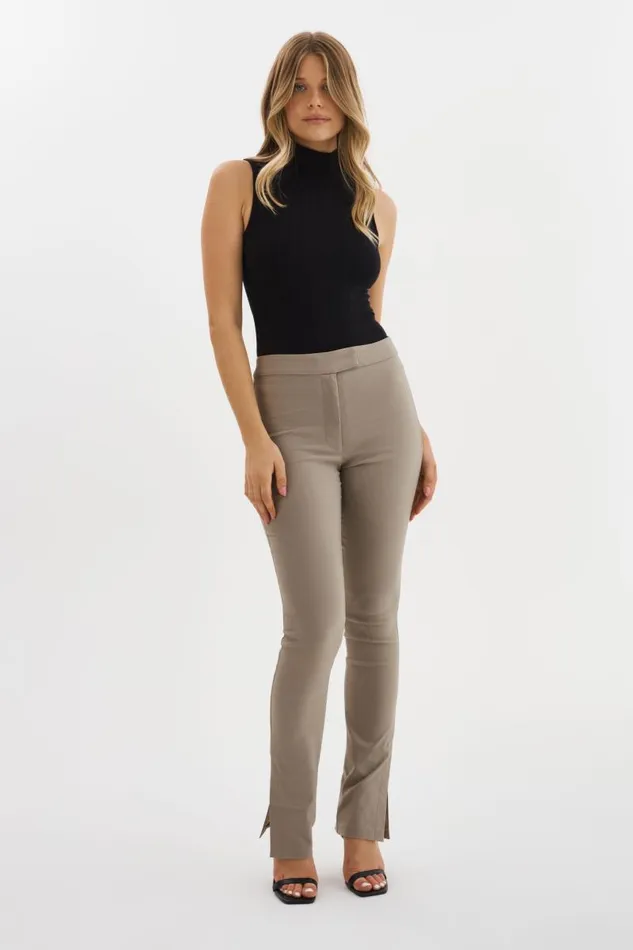 Women JADYN Stretch Twill Pant Wood Bridge LAMARQUE Pants and Shorts
