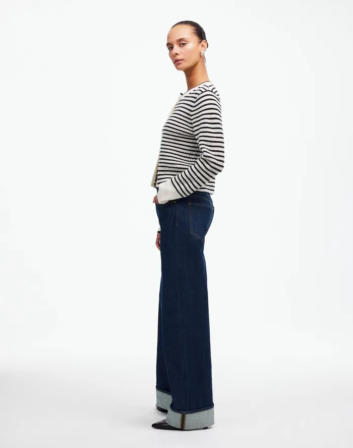 Women Jeans Madewell LowSlung Baggy Jeans Rinse Wash