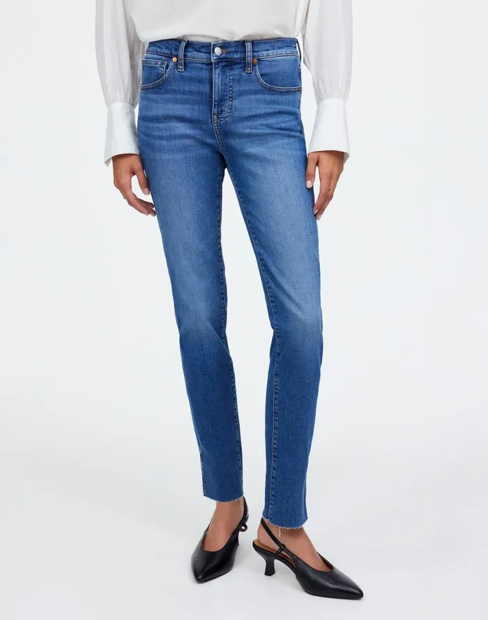 Women Jeans Madewell Stovepipe Jeans Harsdale Wash