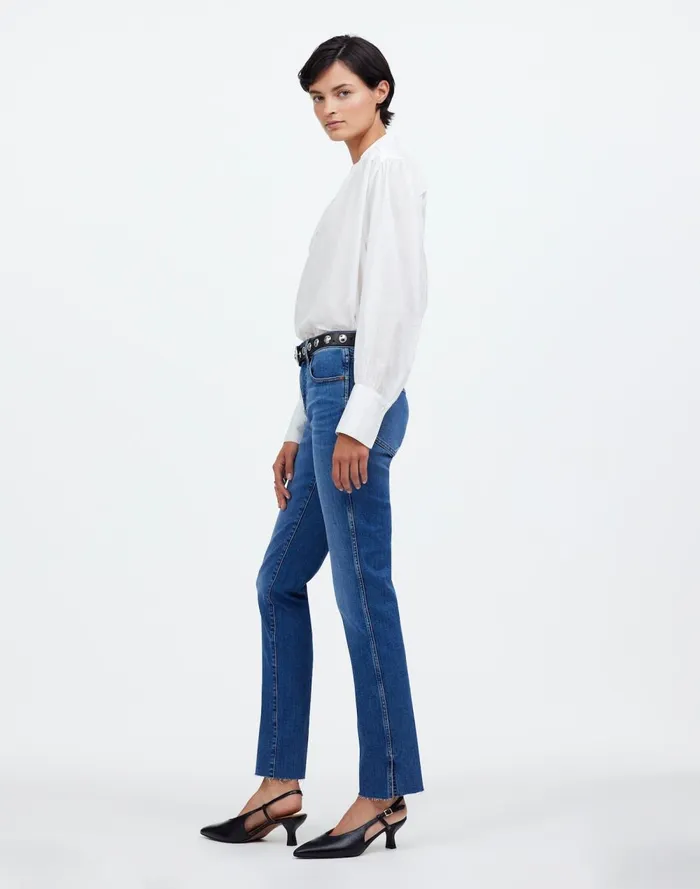 Women Jeans Madewell Stovepipe Jeans Harsdale Wash
