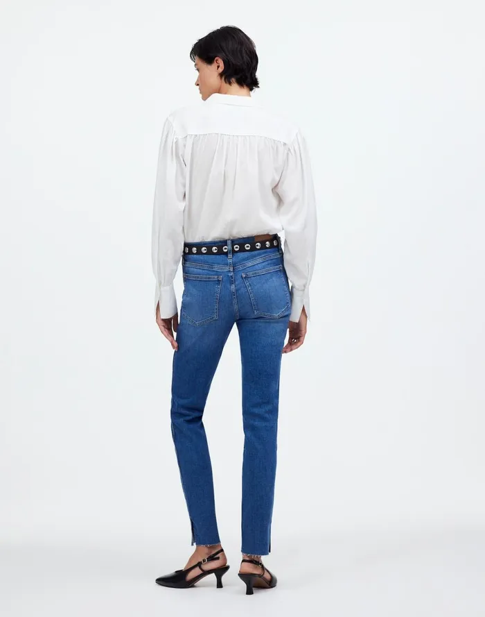 Women Jeans Madewell Stovepipe Jeans Harsdale Wash