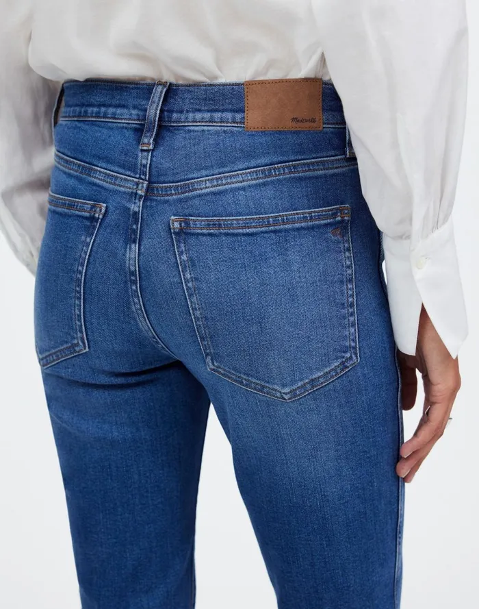 Women Jeans Madewell Stovepipe Jeans Harsdale Wash