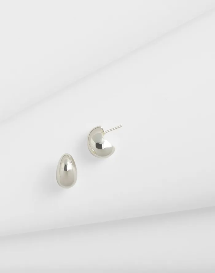 Women Jewelry Madewell DemiFine Droplet Statement Earrings Sterling Silver