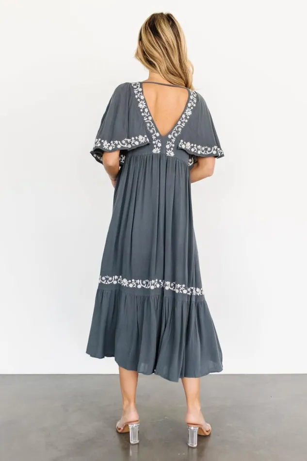 Women Jocelyn Maxi Dress Dark Slate Baltic Born Maxi Dresses