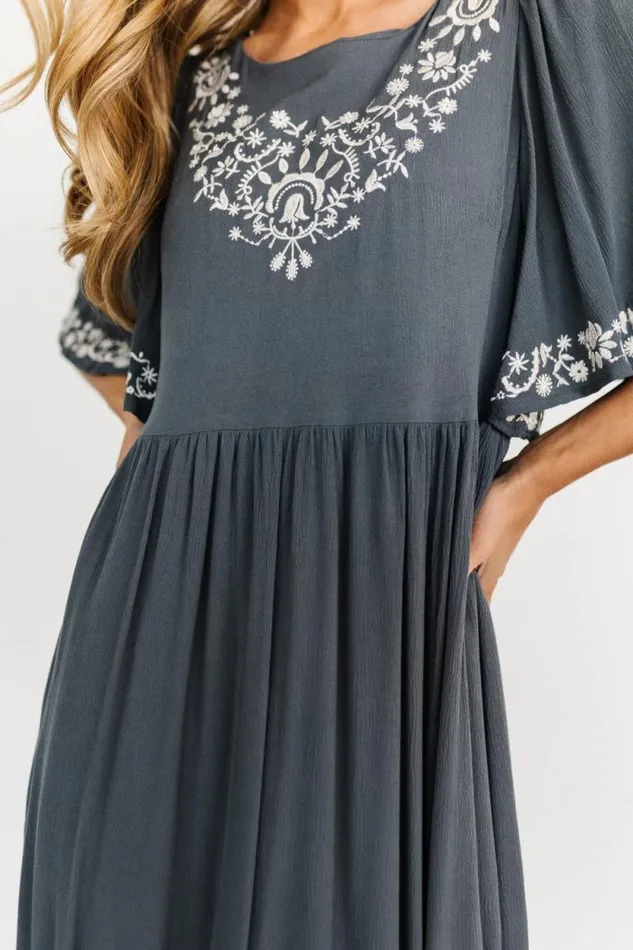 Women Jocelyn Maxi Dress Dark Slate Baltic Born Maxi Dresses