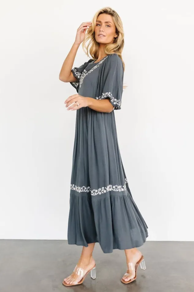 Women Jocelyn Maxi Dress Dark Slate Baltic Born Maxi Dresses