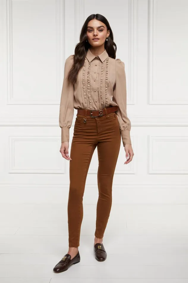 Women Jodhpur Jean Dark Caramel Holland Cooper Jeans