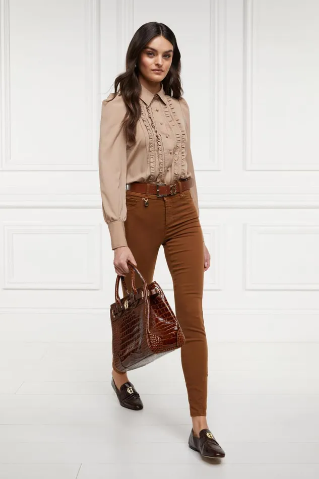 Women Jodhpur Jean Dark Caramel Holland Cooper Jeans