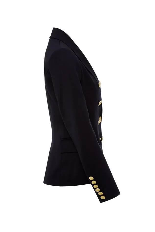 Women Knightsbridge Blazer Navy Barathea Holland Cooper Tailoring