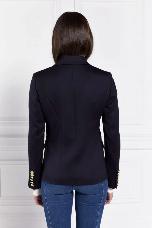 Women Knightsbridge Blazer Navy Barathea Holland Cooper Tailoring
