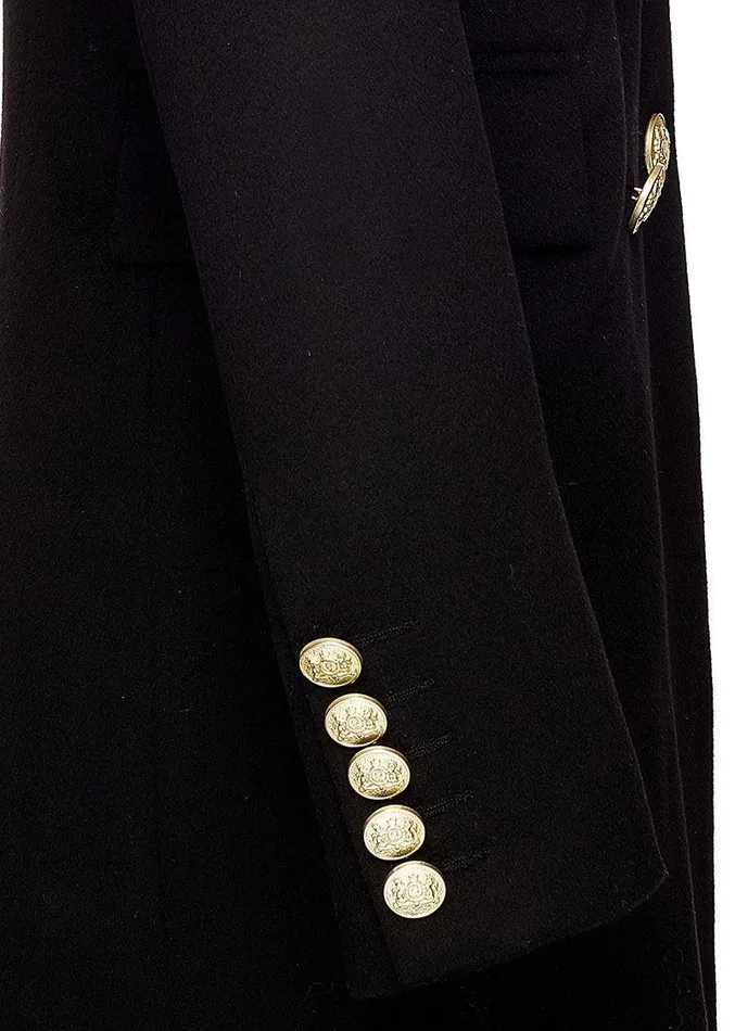 Women Knightsbridge Coat Black Holland Cooper Tailoring