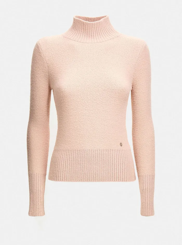 Women Knits and Sweaters GUESS Dolly Pink Marion Knit Jumper Women Knits and Sweaters GUESS Dolly Pink Marion Knit Jumper
