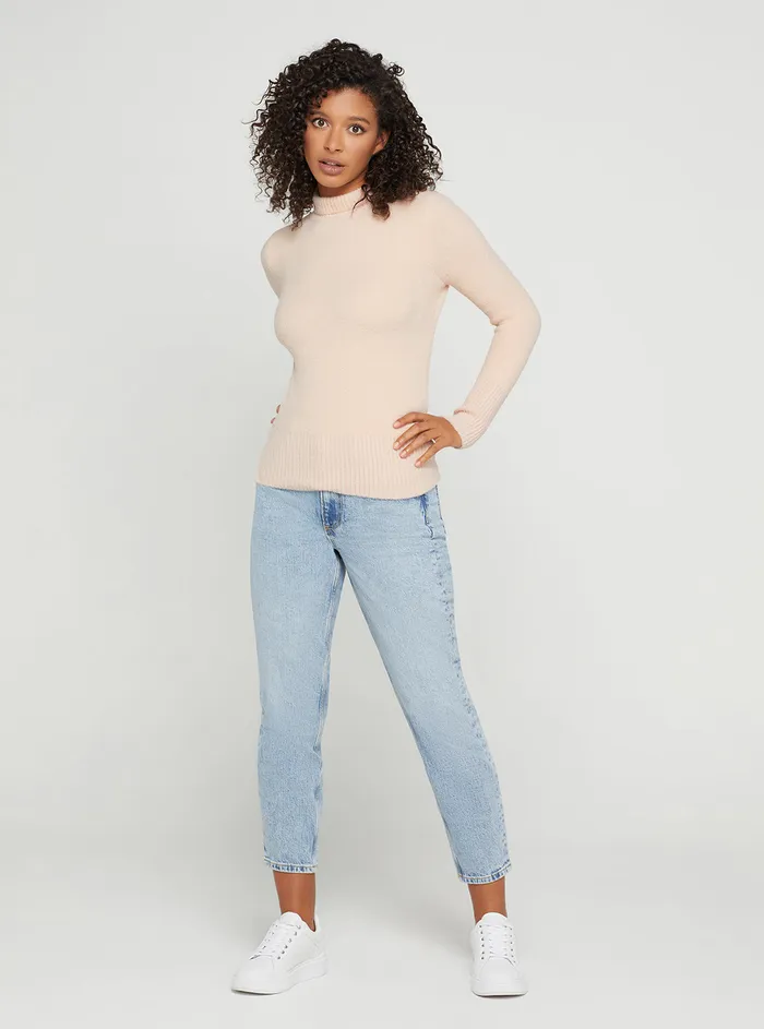 Women Knits and Sweaters GUESS Dolly Pink Marion Knit Jumper Women Knits and Sweaters GUESS Dolly Pink Marion Knit Jumper