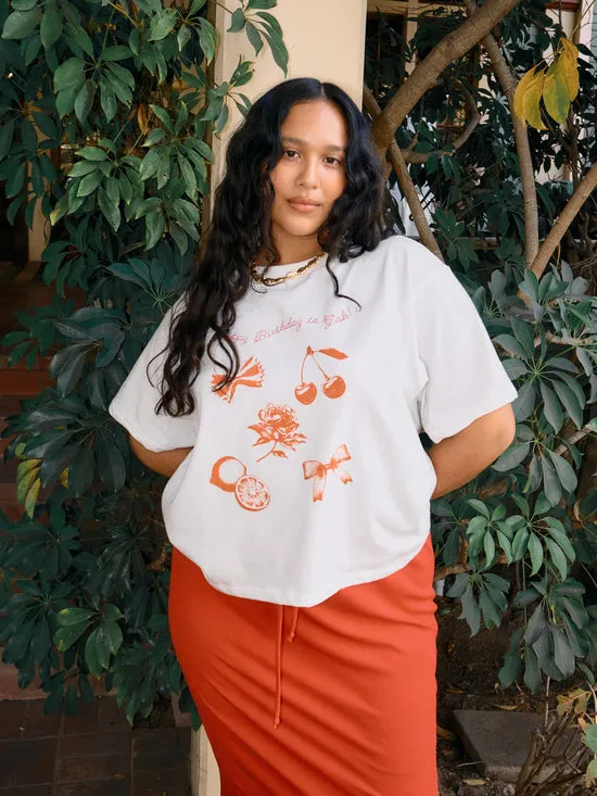 Women Lisa Says Gah Charlie Tee Hbd To Gah Tops