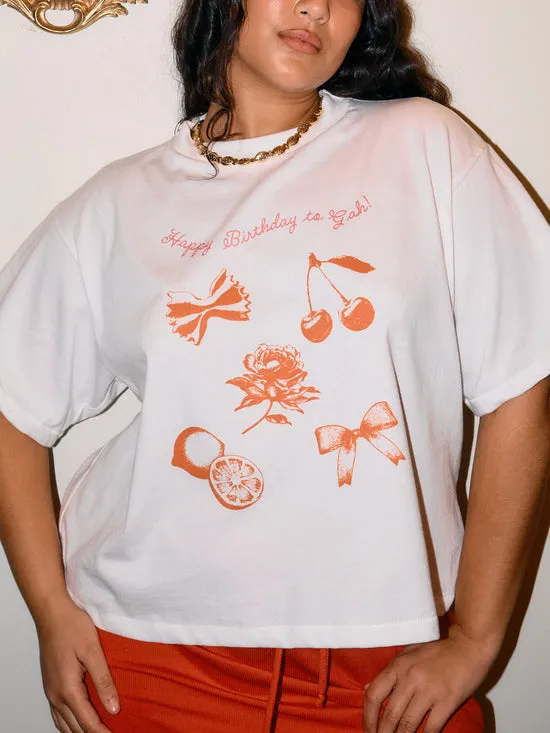 Women Lisa Says Gah Charlie Tee Hbd To Gah Tops