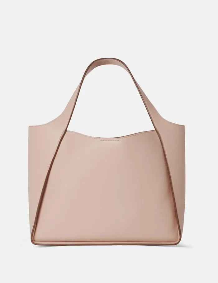 Women Logo Crossbody Tote Bag Blush Stella McCartney TopHandle Bags