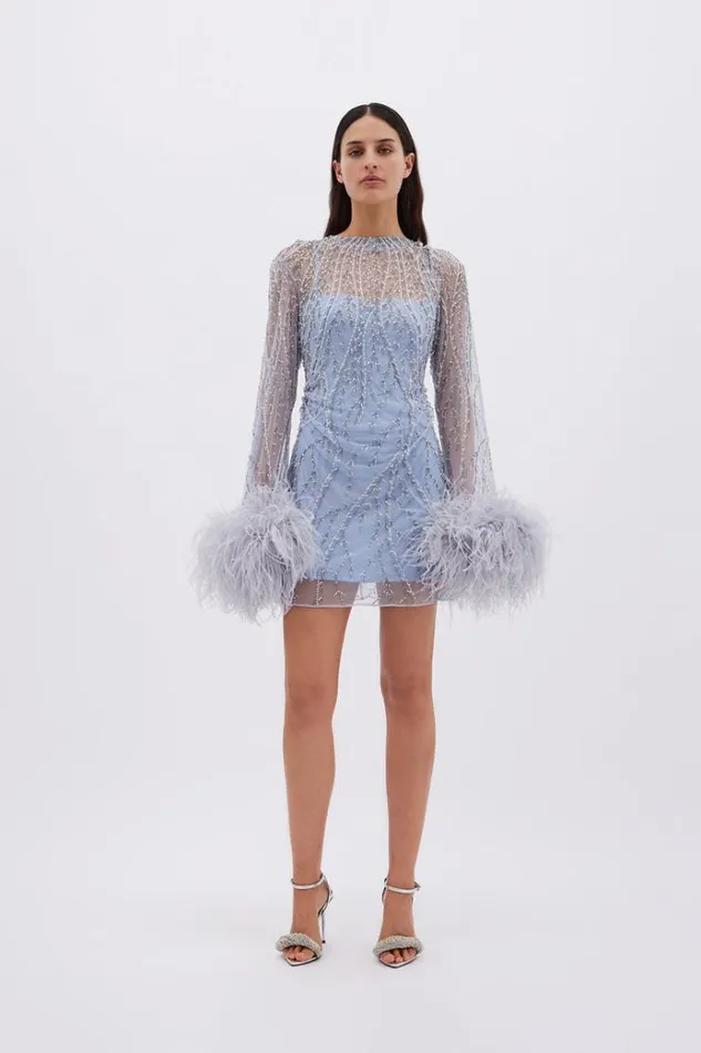 Women Long Sleeve Dresses Rachel Gilbert NOWA MINI